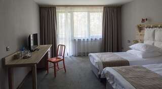 Гостиница Вэлна Эко Резорт Таруса Стандартный двухместный номер с 1 кроватью или 2 отдельными кроватями и балконом-4